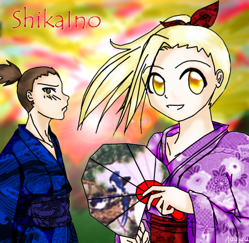 My first Shika x Ino fanart. ^^ 