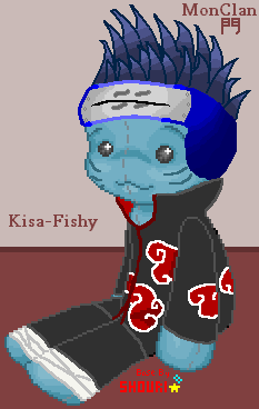 Kisame Plushie Pixel Doll