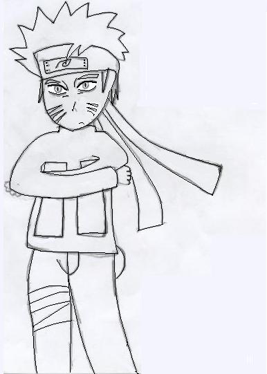 naruto kyubi sketch