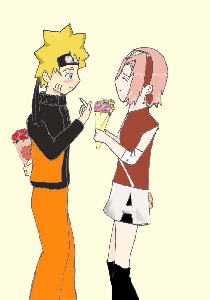 NaruSaku Late Valentine