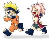 Sakura Chasing Naruto