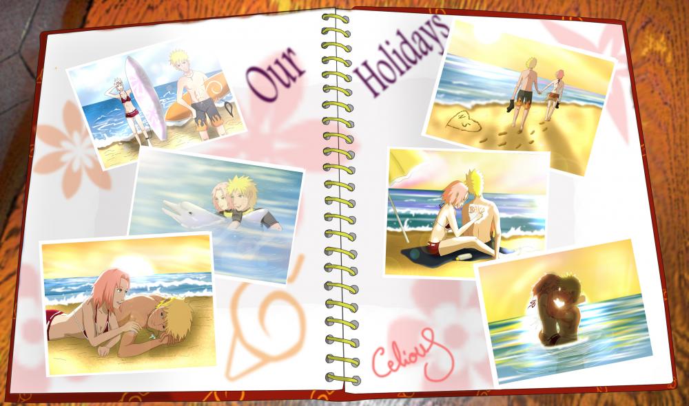 Narusaku: Our vacation 