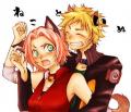 Kyuubi's Naruto and Sakura's Photo