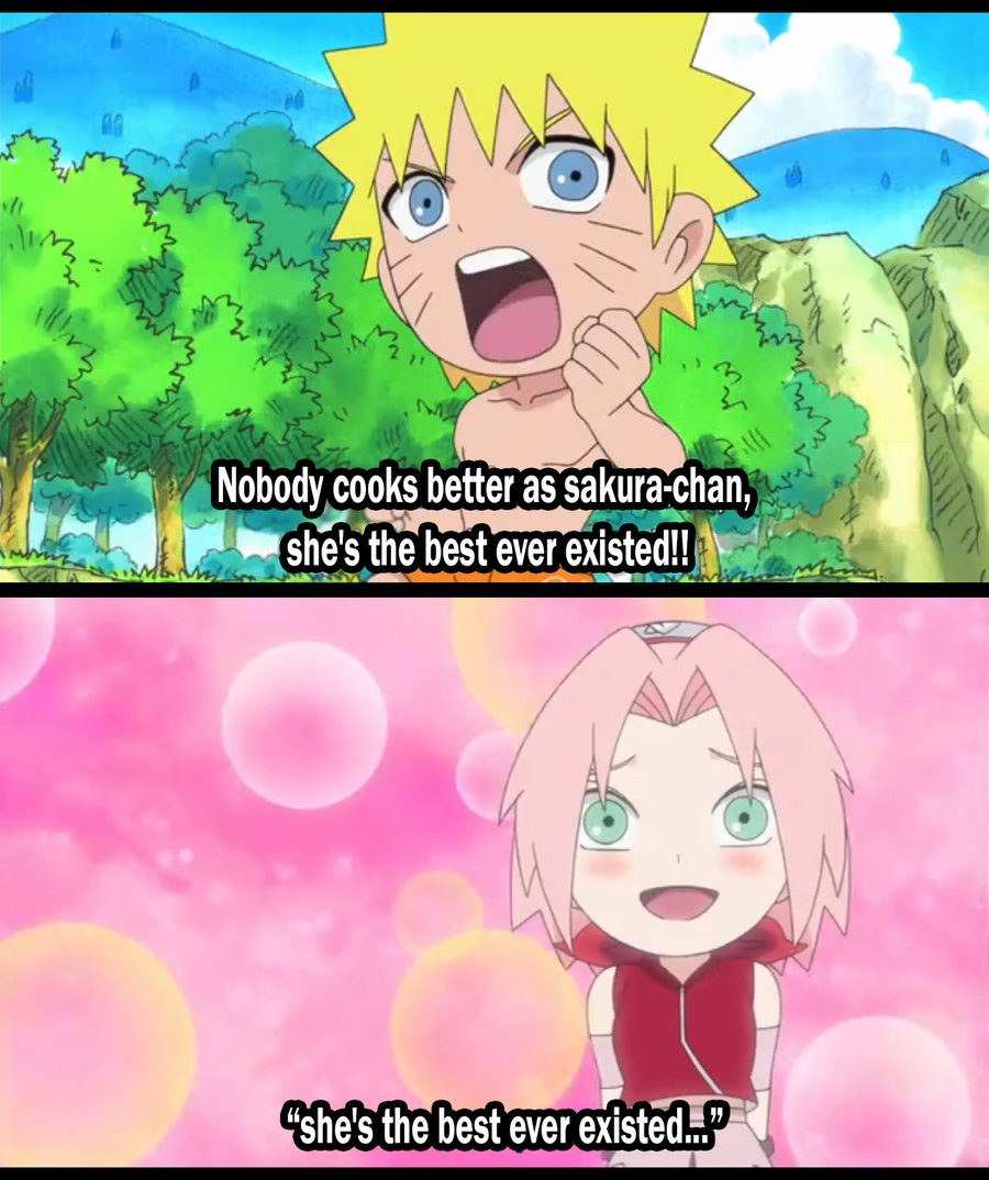 sakura The best cook    narusaku By narutoxsakuralove d5g4l3y