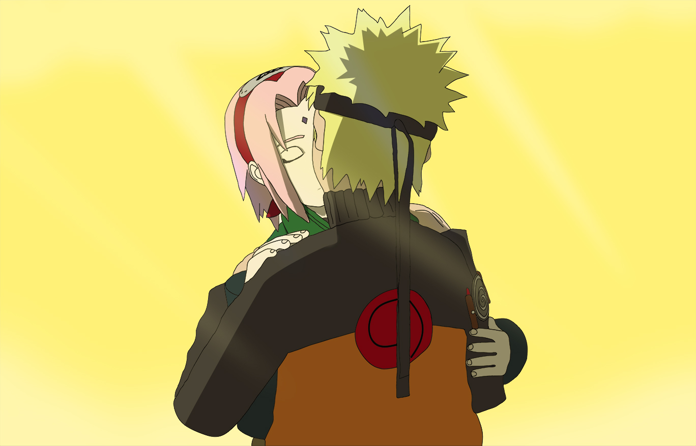 NaruSaku Kiss (Based on 3D Model)