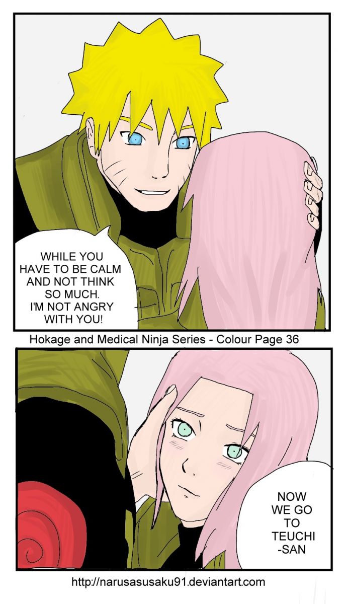 NaruSaku " I'm Not angry with you"