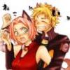 Kyuubi's Naruto and Sakura's Photo